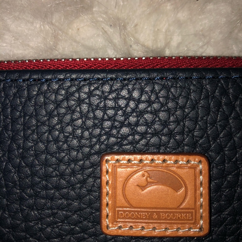 Navy and red Dooney & Bourke handbag